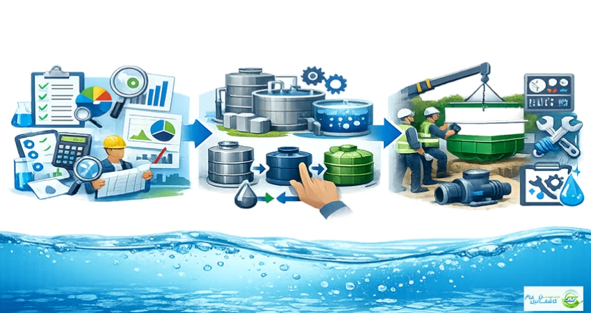 راهنمای گام به گام انتخاب و راه اندازی پکیج تصفیه فاضلاب